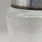 Vintage Cocktailshaker aus Crackle-Glas – Mid-Century Bar-Accessoire