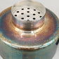 Vintage Cocktailshaker aus Crackle-Glas – Mid-Century Bar-Accessoire