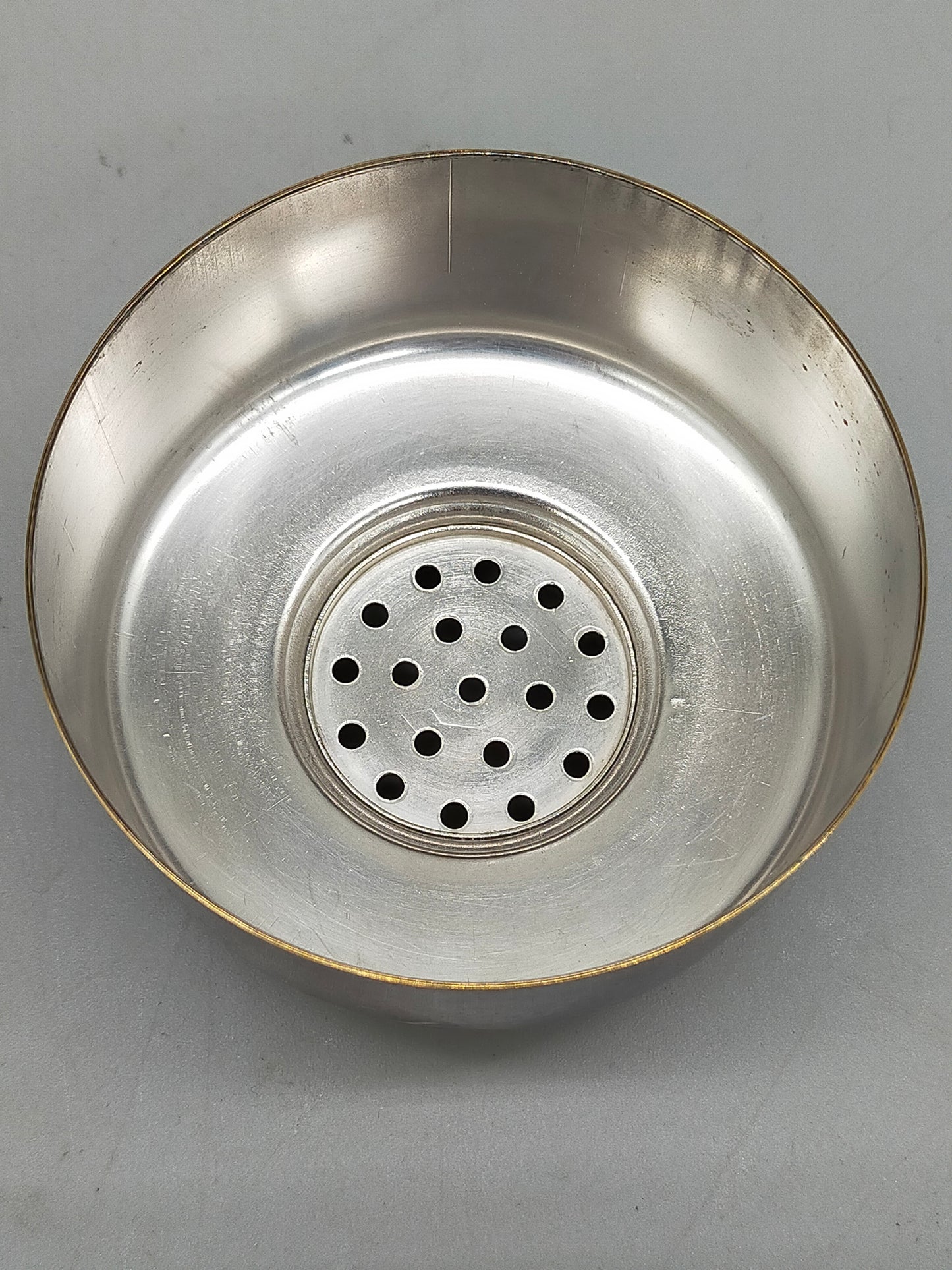 Vintage Cocktailshaker aus Crackle-Glas – Mid-Century Bar-Accessoire