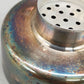 Vintage Cocktailshaker aus Crackle-Glas – Mid-Century Bar-Accessoire