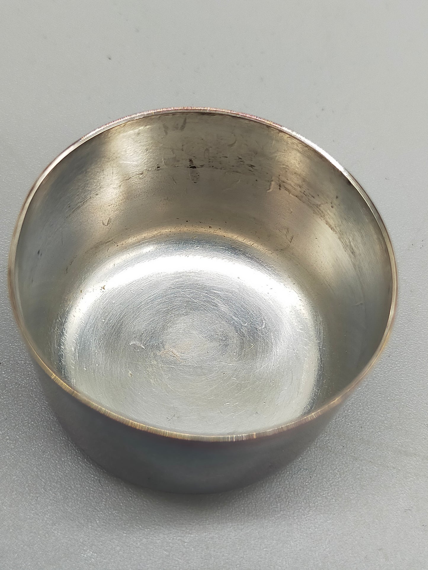 Vintage Cocktailshaker aus Crackle-Glas – Mid-Century Bar-Accessoire