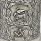 Prunkvoller SKS Zinn krug – Relief mit Zunftwappen der Handwerker
