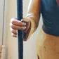 Rustikale Bäcker Werbefigur – Handbemalte Dekofigur aus Holz für Ladengeschäfte