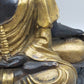 Antike Doppel-Buddha Statue – Spirituelle Kunst aus Bronze & Gold-Finish