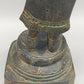 Antike Bronze Statue Phareon Lady – Stehende Figur im Khmer Stil