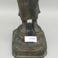 Antike Bronze Statue Phareon Lady – Stehende Figur im Khmer Stil
