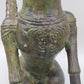 Antike Bronze Skulptur Geflügelter Löwe – Mystische Wächterfigur