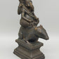Antike Ganesha Statue auf Ratte – Detailreiche Bronze Figur aus Indien