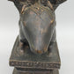 Antike Ganesha Statue auf Ratte – Detailreiche Bronze Figur aus Indien