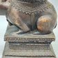 Antike Ganesha Statue auf Ratte – Detailreiche Bronze Figur aus Indien