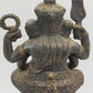 Antike Ganesha Statue auf Ratte – Detailreiche Bronze Figur aus Indien