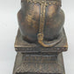 Antike Ganesha Statue auf Ratte – Detailreiche Bronze Figur aus Indien