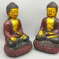 Exklusives Buddha-Figuren Set – Goldfarbene Akzente & Meditative Ruhe
