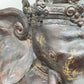 Prunkvolle Ganesha Statue aus Bronze – Spirituelle Eleganz für Ihr Zuhause