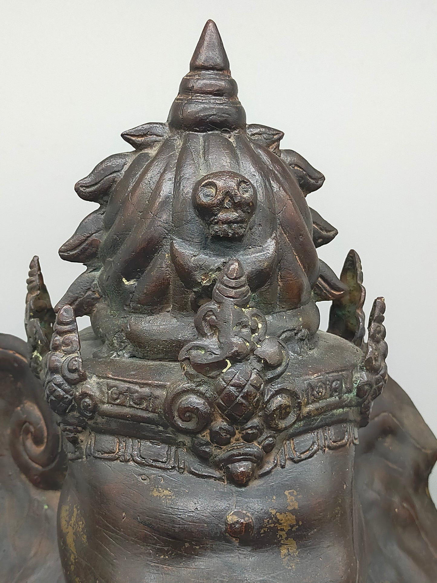 Prunkvolle Ganesha Statue aus Bronze – Spirituelle Eleganz für Ihr Zuhause