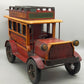 Vintage Holz Bus „City Transport“ – Handgefertigtes Sammlerstück