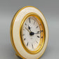 Kundo Tisch Uhr – Klassisches Design in Gold & Creme