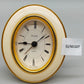 Kundo Tisch Uhr – Klassisches Design in Gold & Creme