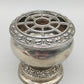 Edle Ianthe Rose Bowl Versilbert – Vintage Blumenfrosch aus England