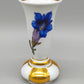 Edle Schoenau Porzellan Vase – Handbemalt mit Enzian & Goldstaffage
