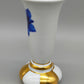 Edle Schoenau Porzellan Vase – Handbemalt mit Enzian & Goldstaffage