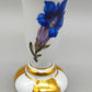 Edle Schoenau Porzellan Vase – Handbemalt mit Enzian & Goldstaffage