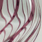 Titel Kunstvolle Glasvase in Amethyst-Optik – Modernes Design mit Wellenmuster