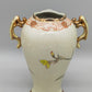 Antike RS Germany Henkel Vase – Florales Narzissen Dekor mit Goldrand