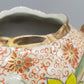 Antike RS Germany Henkel Vase – Florales Narzissen Dekor mit Goldrand