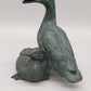 Antike Bronze Entenfigur – Detailreiche Skulptur