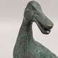 Antike Bronze Entenfigur – Detailreiche Skulptur