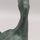 Antike Bronze Entenfigur – Detailreiche Skulptur