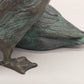 Antike Bronze Entenfigur – Detailreiche Skulptur