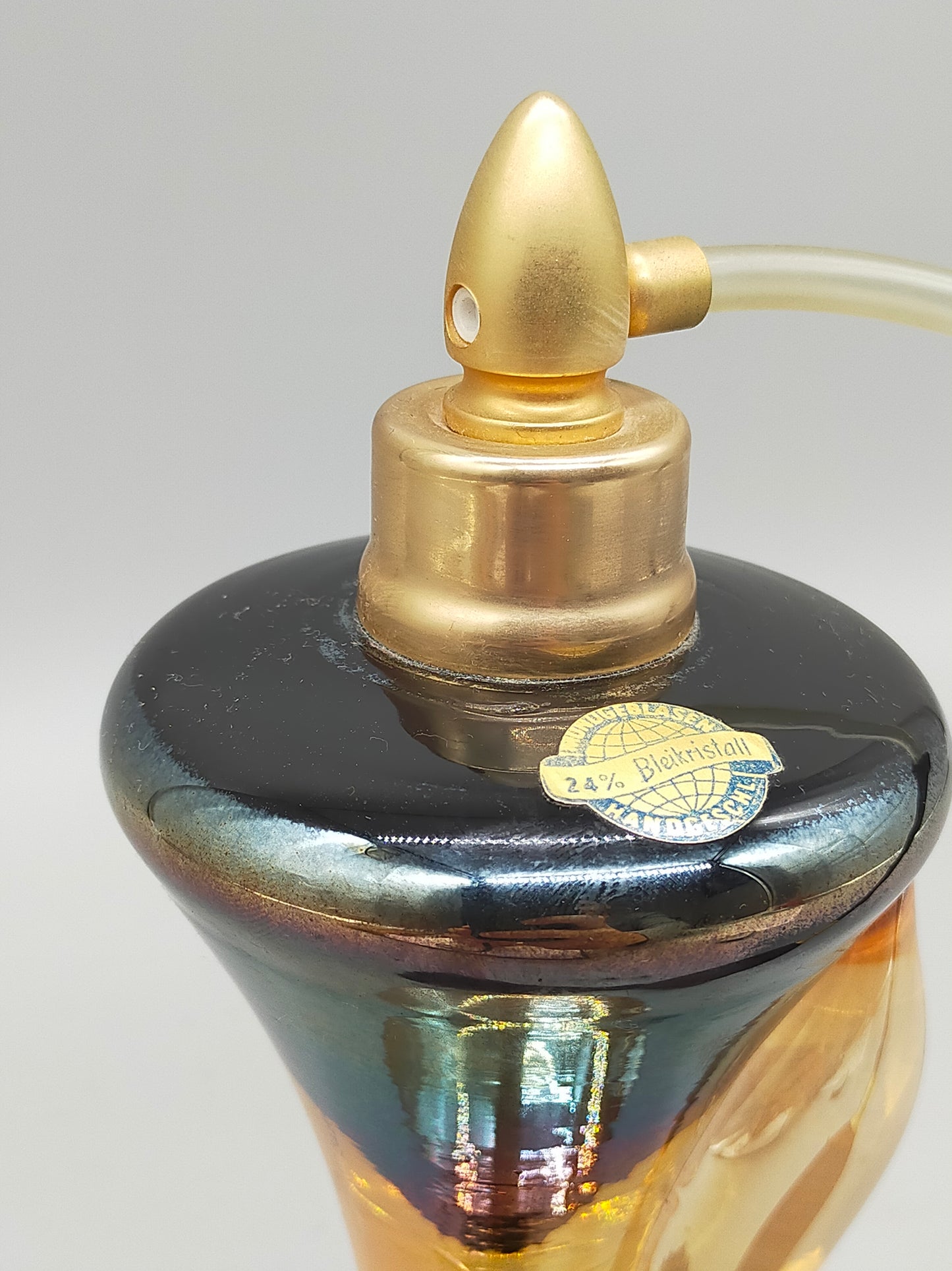 Exklusiver Vintage Parfümzerstäuber – Handgefertigtes 24% Bleikristall