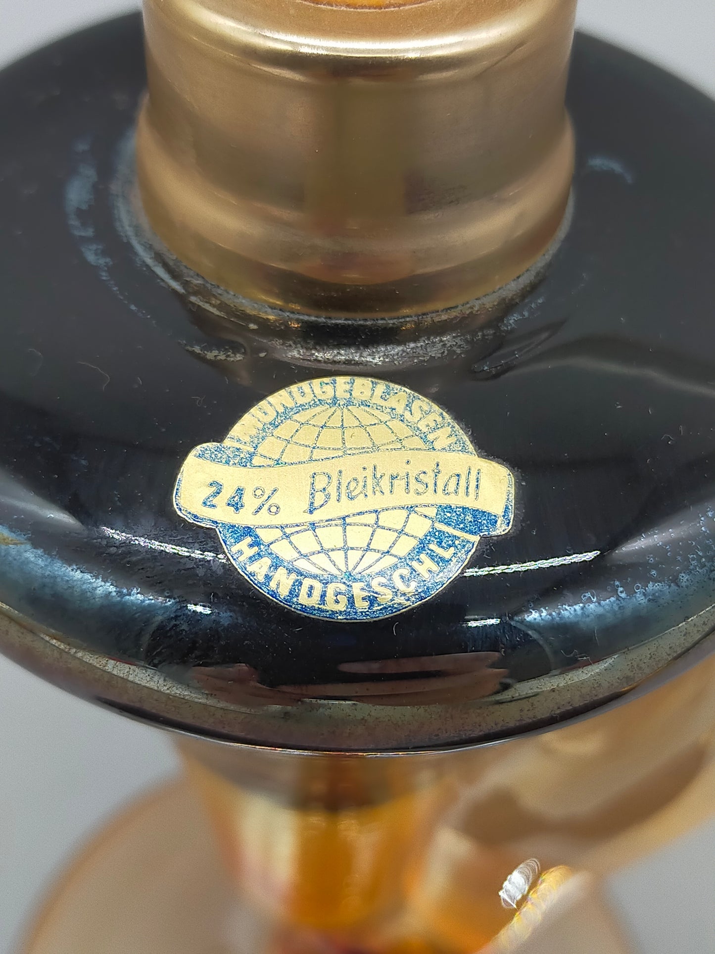 Exklusiver Vintage Parfümzerstäuber – Handgefertigtes 24% Bleikristall