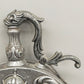 Vintage Prunkvoller Mid Century Zinn Dekanter – Heraldisches Design mit Adlern