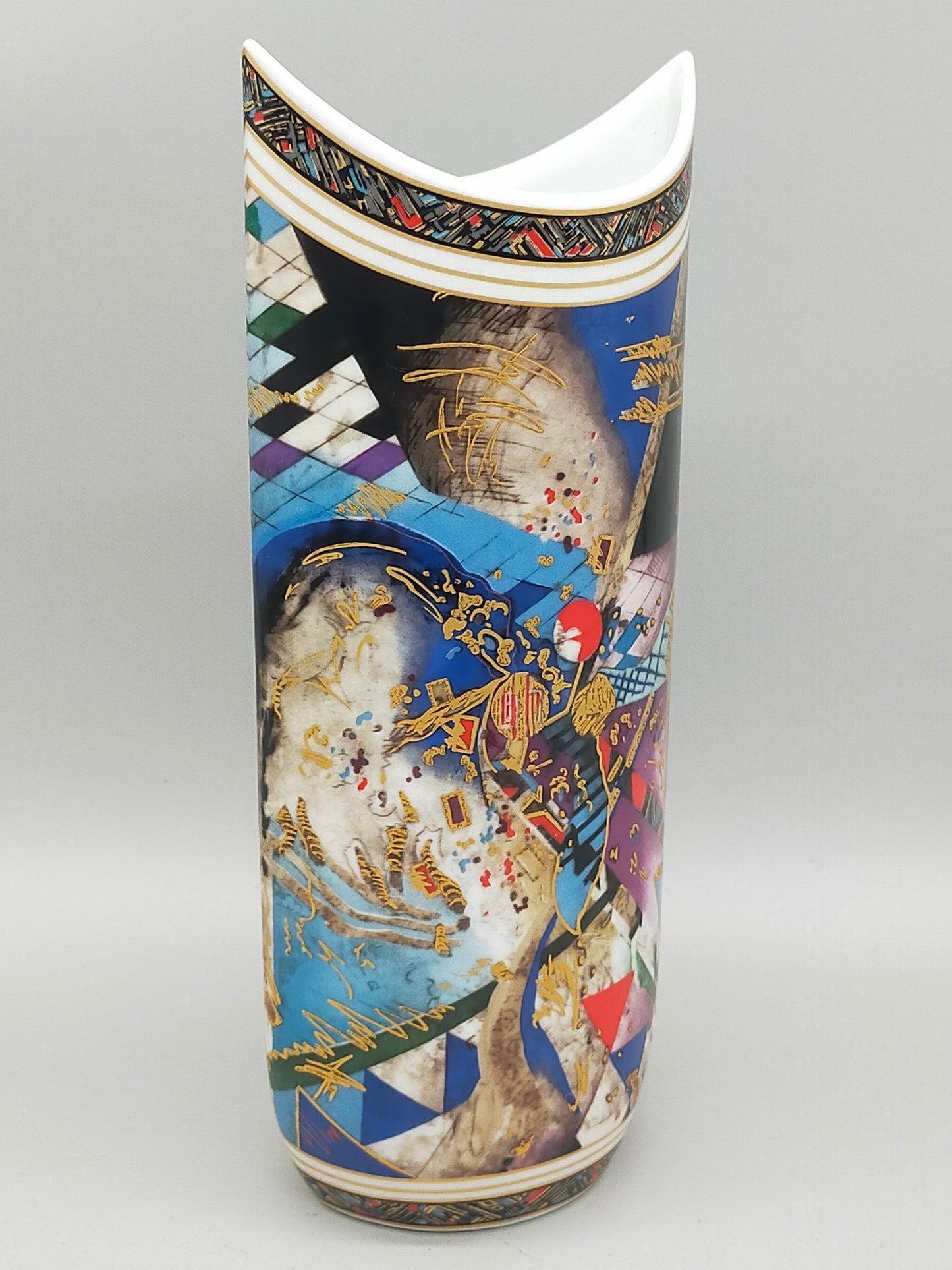 Kaiser Porzellan Vase Futura – Abstraktes Design von K. Nossek