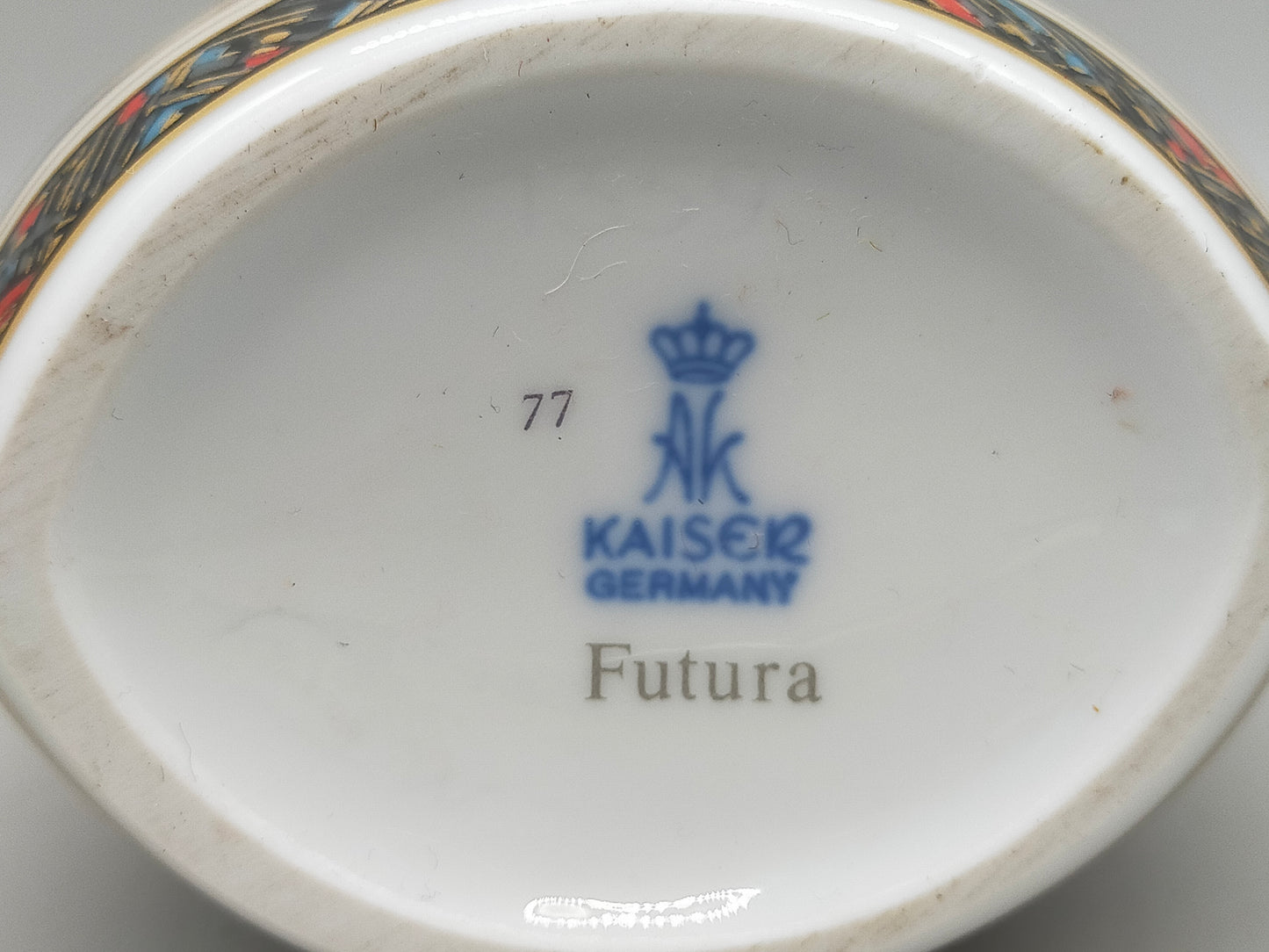 Kaiser Porzellan Vase Futura – Abstraktes Design von K. Nossek