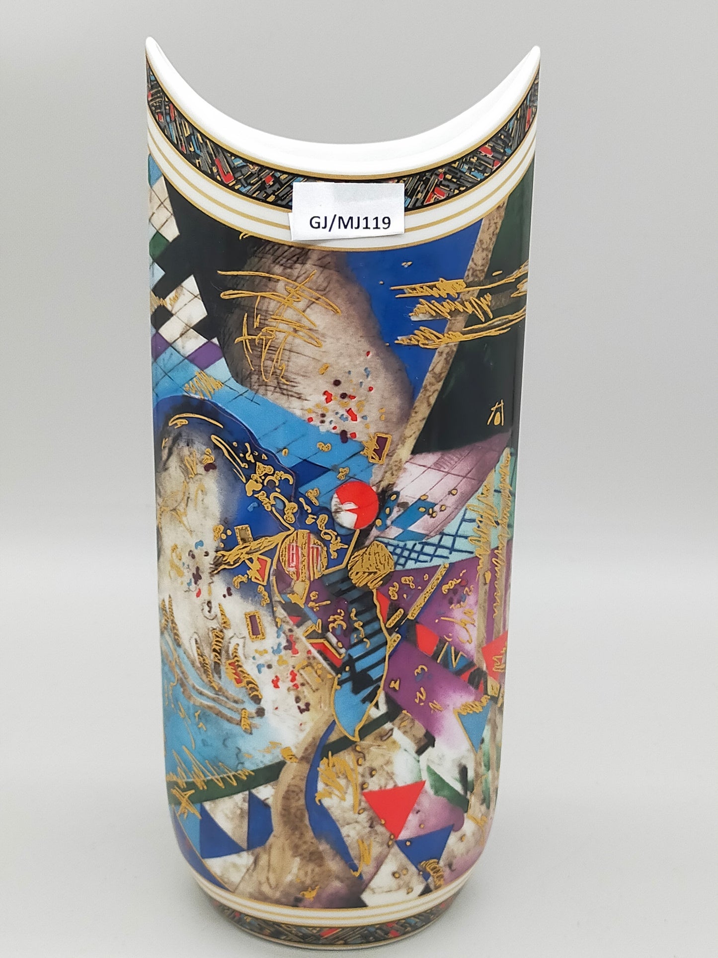 Kaiser Porzellan Vase Futura – Abstraktes Design von K. Nossek