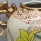 Prunkvolle RS Germany Henkelvase – Florales Narzissen-Dekor & Goldakzente