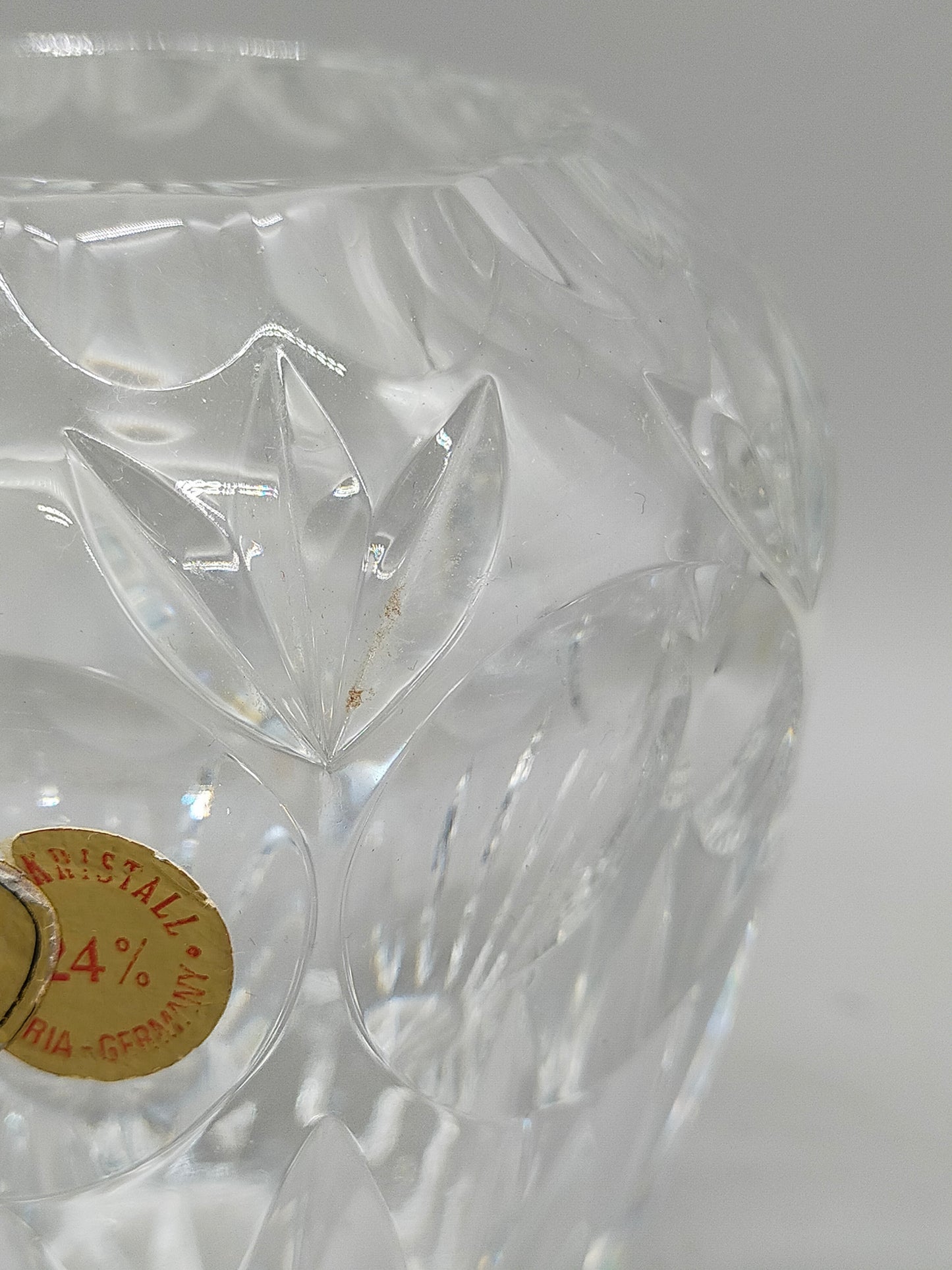 Edle Joska Kristall Vase – Handgefertigtes Bleikristall aus Bodenmais