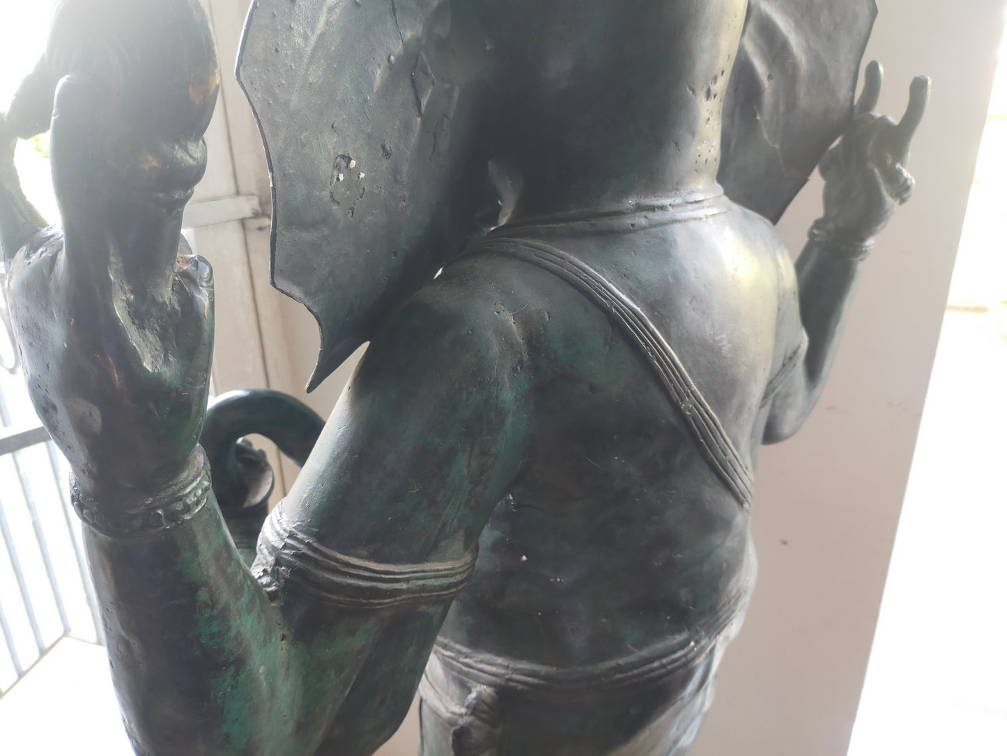Monumentale Ganesha Bronze Statue – Spirituelle Kunst & Dekoration