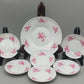 Seltmann Weiden Porzellan Set – Florales Dekor in Rosa - Bavaria