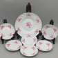 Seltmann Weiden Porzellan Set – Florales Dekor in Rosa - Bavaria