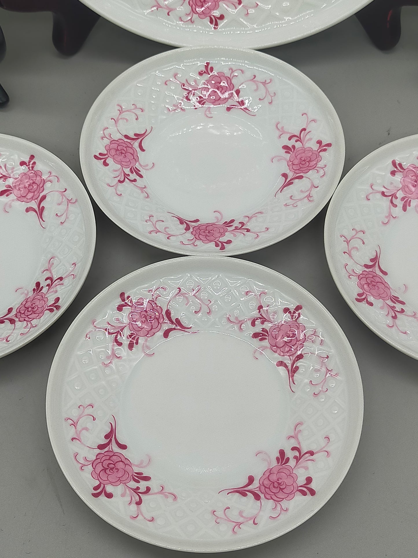 Seltmann Weiden Porzellan Set – Florales Dekor in Rosa - Bavaria
