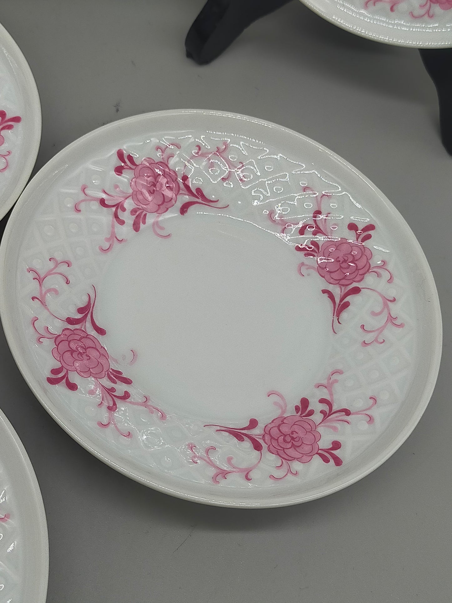 Seltmann Weiden Porzellan Set – Florales Dekor in Rosa - Bavaria