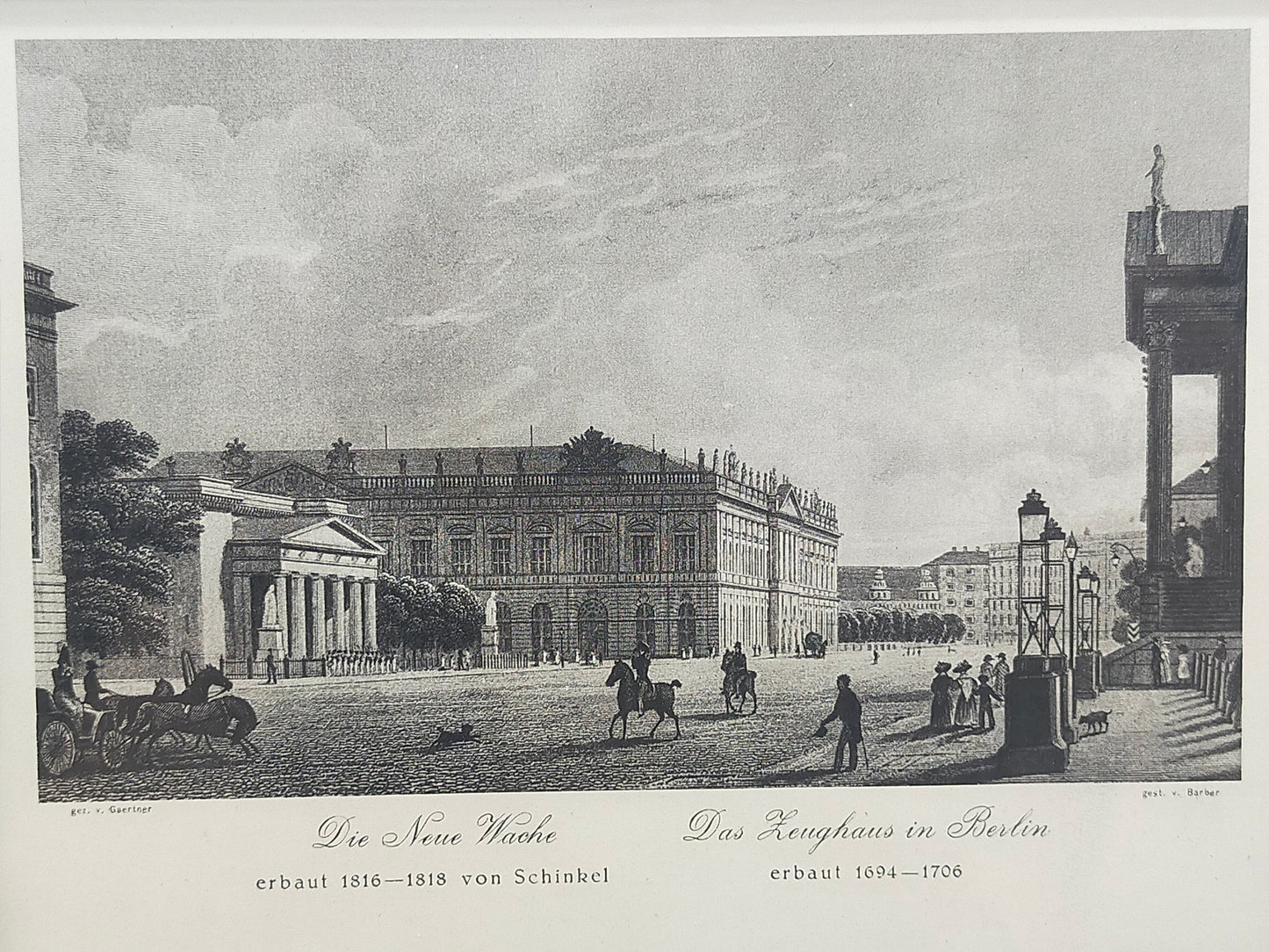 Historischer Bild- Berlin Neue Wache & Zeughaus – Klassizismus & Barock