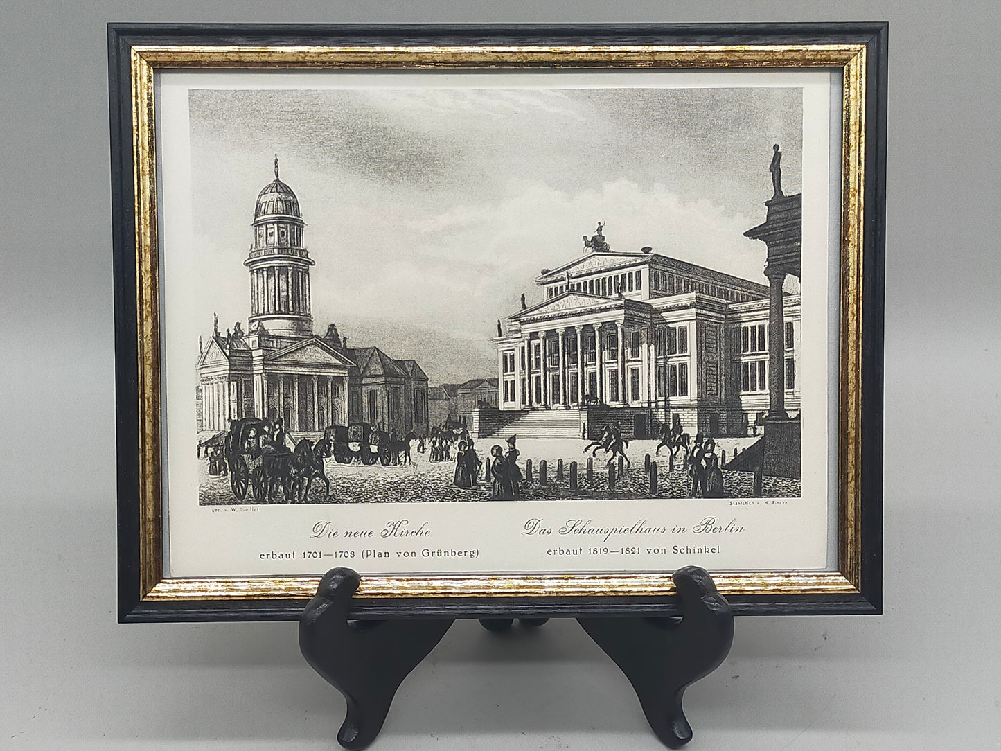 Historischer Bild: Die neue Kirche & Das Schauspielhaus Berlin