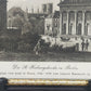 Historischer Bild: Die St. Hedwigskirche in Berlin – Stahlstich gerahmt