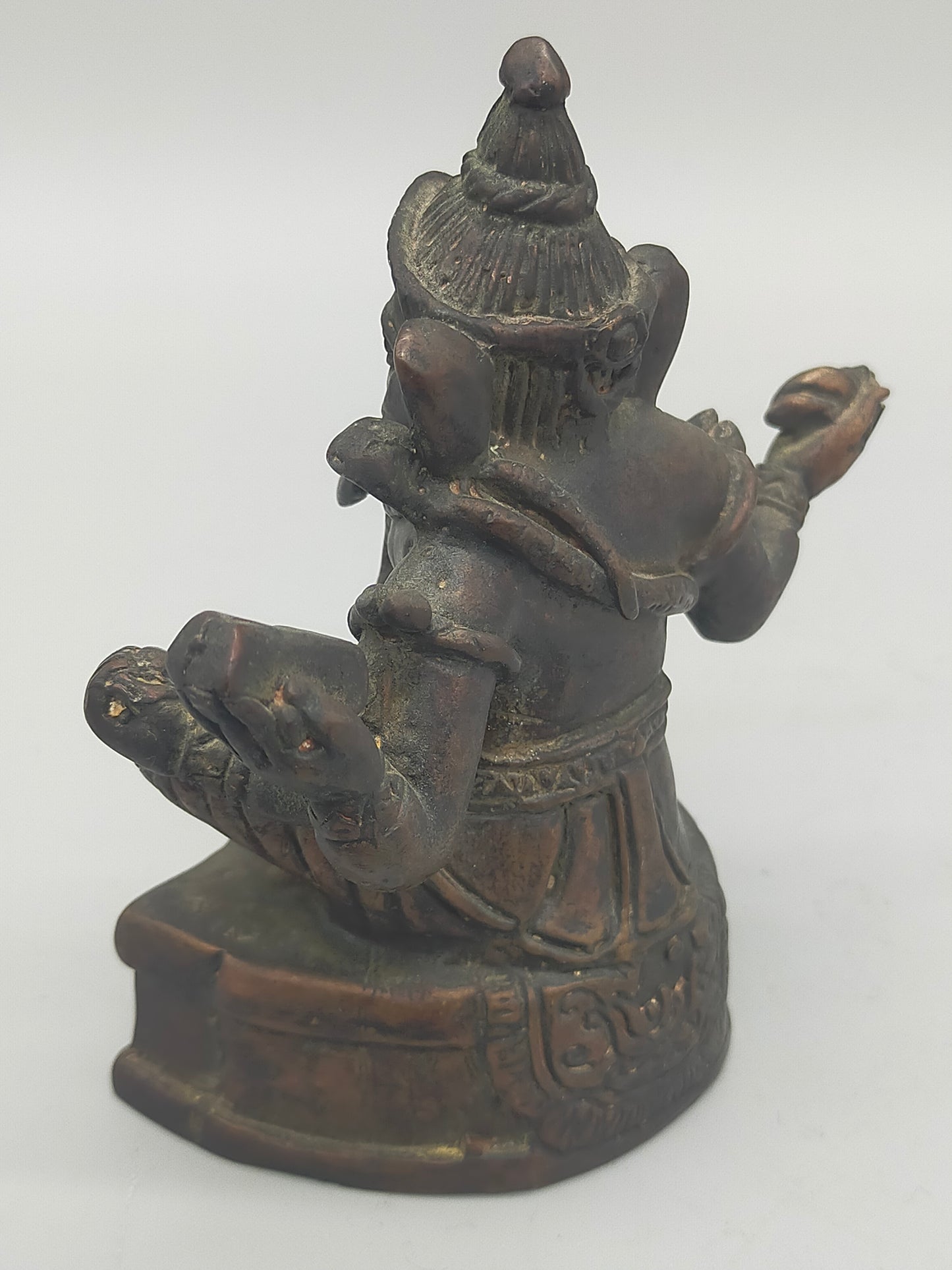 Antike Ganesha Statue aus Bronze – Spirituelle Dekoration & Handarbeit